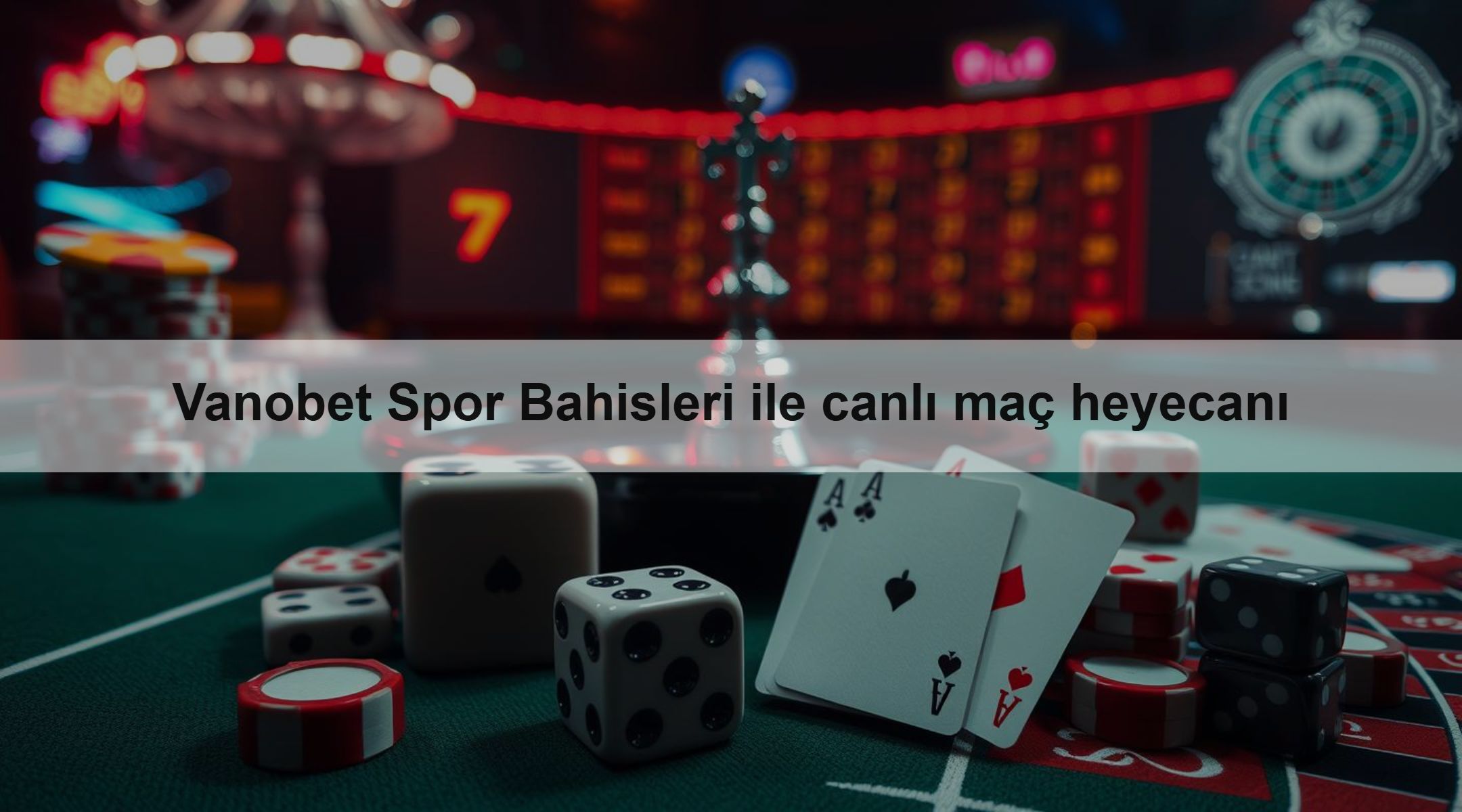 Vanobet Spor Bahisleri ile canlı maç heyecanı