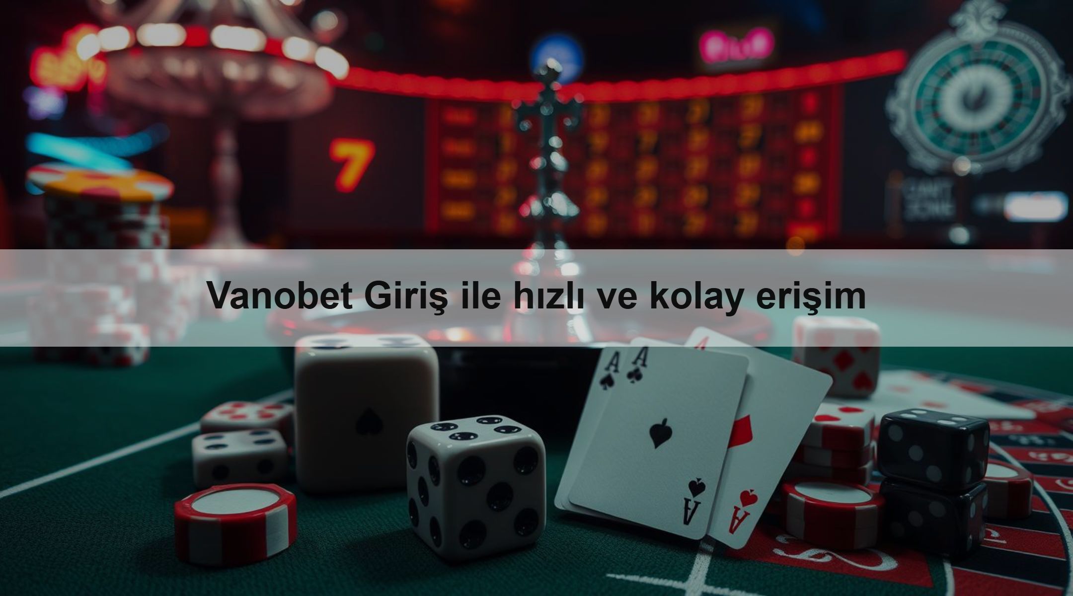Vanobet Giriş ile hızlı ve kolay erişim
