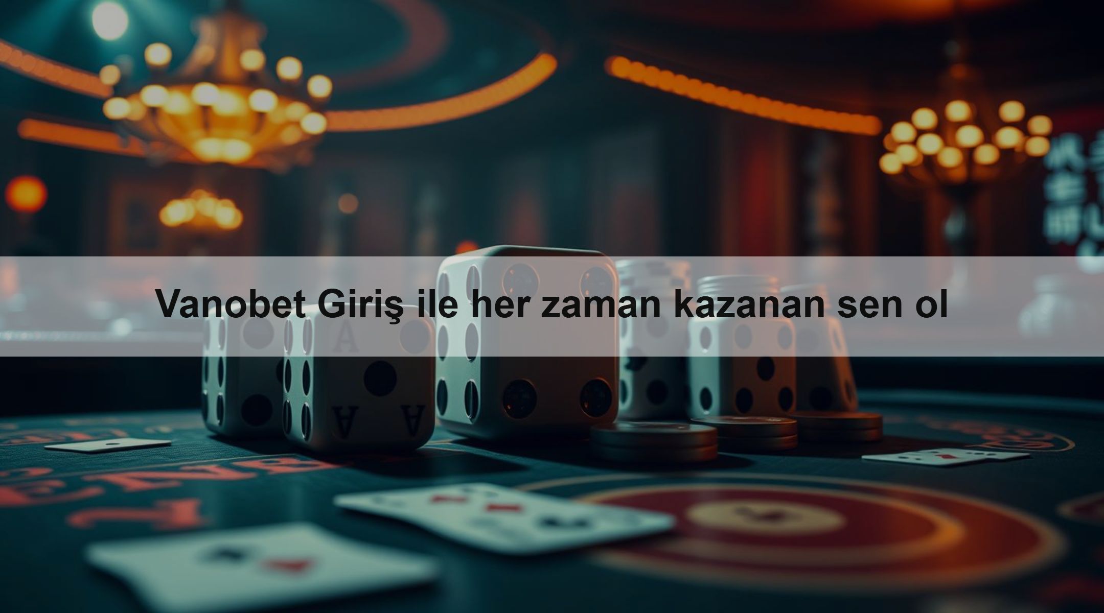 Vanobet Giriş ile her zaman kazanan sen ol