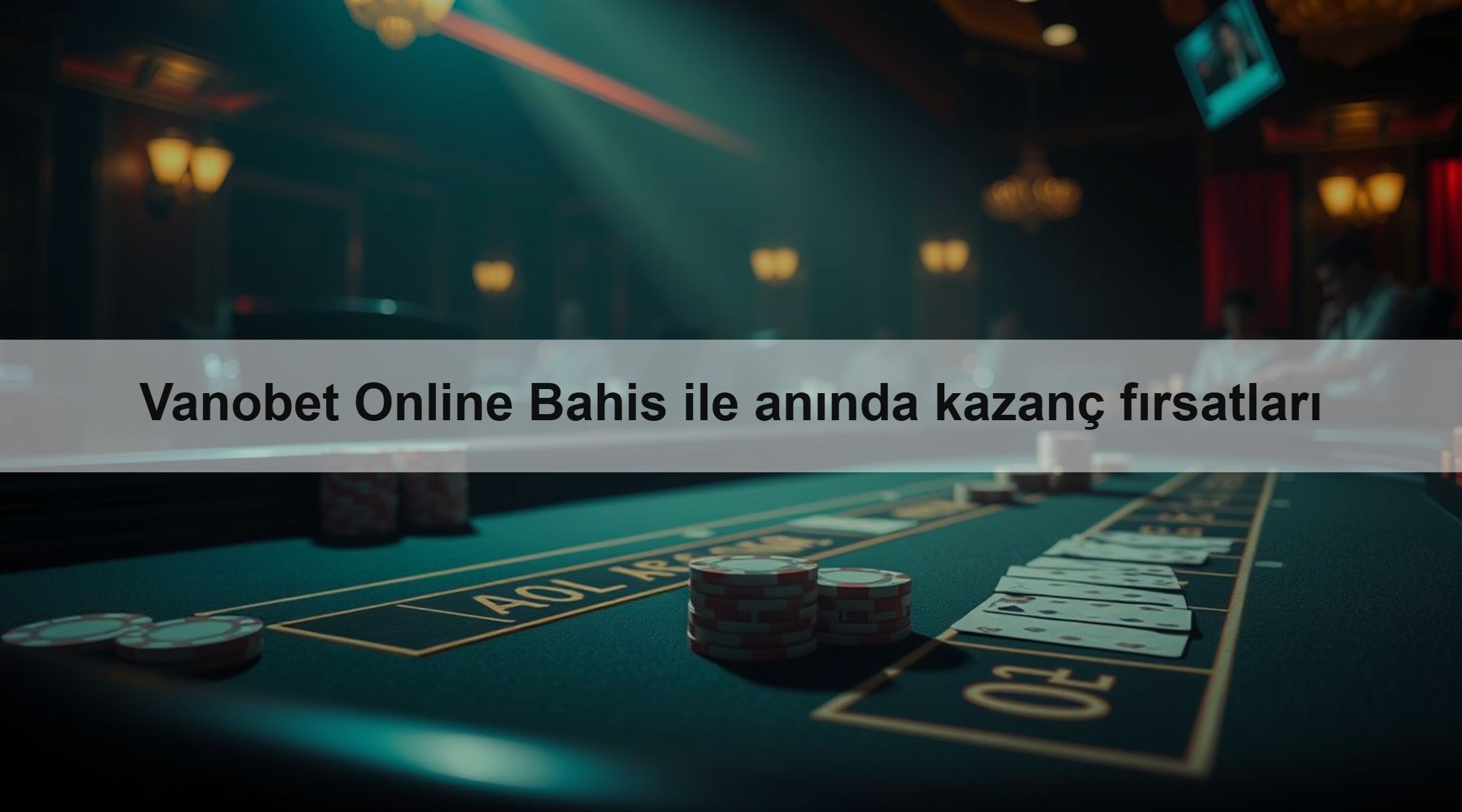 Vanobet Online Bahis ile anında kazanç fırsatları